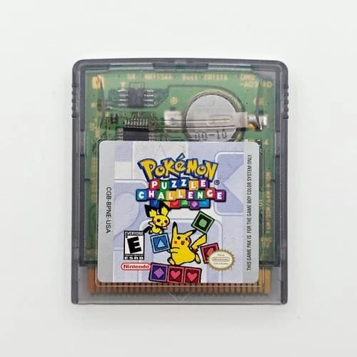 Pokémon Puzzle Challenge Game Boy Color Authentic Tested Cartridge Only