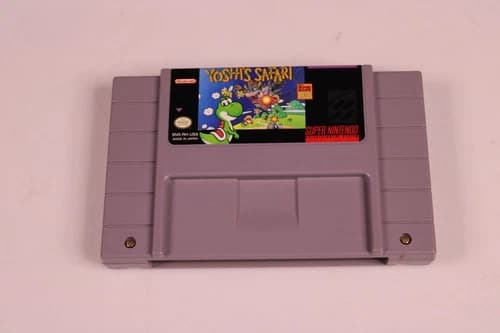 Yoshi's Safari for Super Nintendo SNES Cart Great Shape Tested