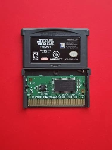 Game Boy Advance Star Wars Trilogy: Apprentice of the Force Nintendo GBA Saves