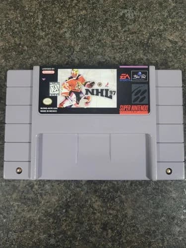 NHL 97 (Super Nintendo Entertainment System, 1996) - Cart Only