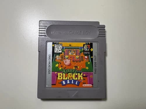 Kirby’s Block Ball - Nintendo Game Boy - Cartridge Only - Working