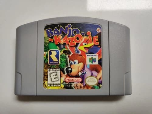 Banjo-Kazooie (Nintendo 64, 1998) OEM N64 Authentic