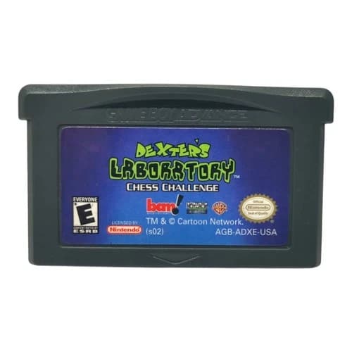 Dexter's Laboratory Chess Challenge (Nintendo Game Boy Advance 2002) GBA Authent