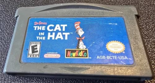 Dr. Seuss' The Cat in the Hat - Game Boy Advance - Tested Works - Cartridge Only