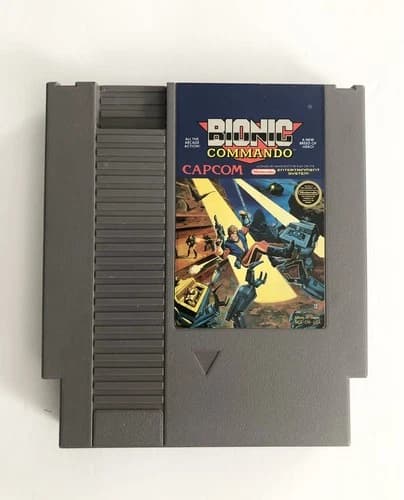 Bionic Commando (Nintendo Entertainment System, 1988) NES Game Cartridge Only