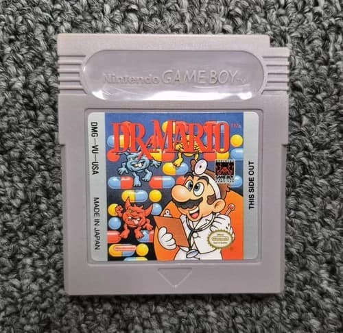 Dr. Mario (Nintendo Game Boy, 1990) GB Original