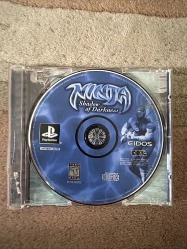 PS1 Ninja Shadow Of Darkness Sony PlayStation 1998