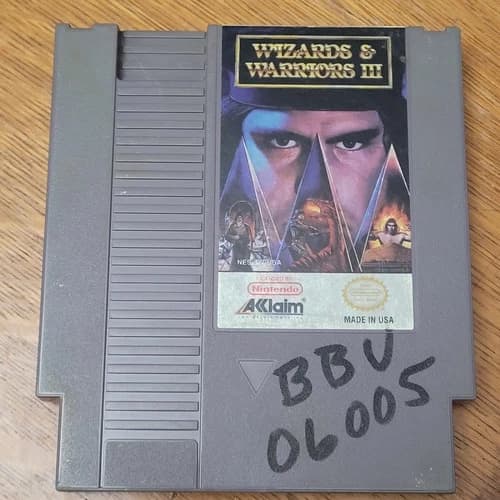 Wizards and Warriors III Kuros Visions of Power - Loose - Good - BLOCKBUSTER'D -