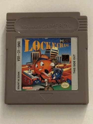 Lock N' Chase (Nintendo Game Boy, 1990) GB Tested Working *FREE SHIPPING*