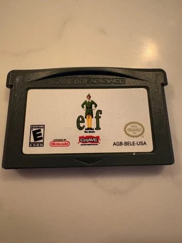 Elf: The Movie (Nintendo Game Boy Advance, 2004) - Cartridge Only Tested