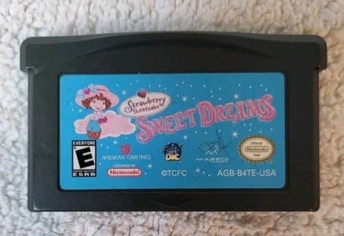 Strawberry Shortcake Sweet Dreams Nintendo GameBoy Advance Authentic Tested