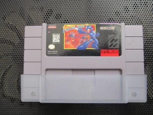 Mega Man 7 Super Nintendo SNES Game Authentic Tested GOOD LABEL RARE CAPCOM