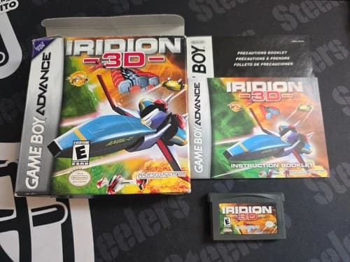 Iridion 3D (Nintendo Game Boy Advance, 2001) Complete CIB