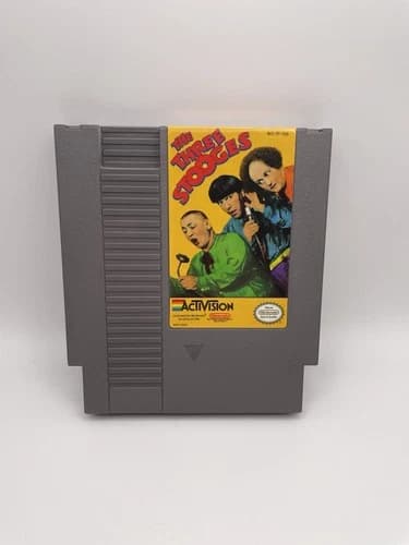 The Three Stooges (Nintendo Entertainment System NES, 1989) AUTHENTIC | TESTED