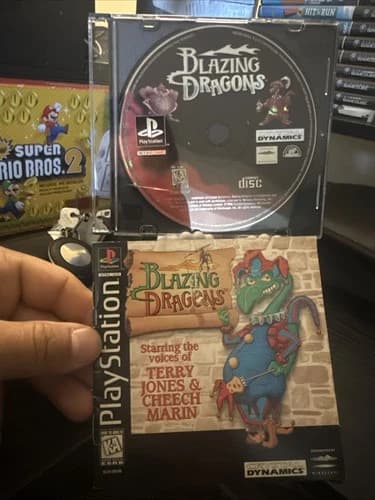 Blazing Dragons For The Ps1