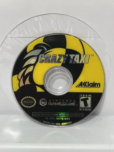 Crazy Taxi (Nintendo Gamecube) Disc Only - Tested- MINT