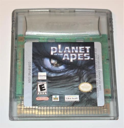 PLANET OF THE APES NINTENDO GAMEBOY COLOR GBC GAME