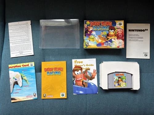 Diddy Kong Racing Nintendo 64 N64 Complete CIB Tested Working