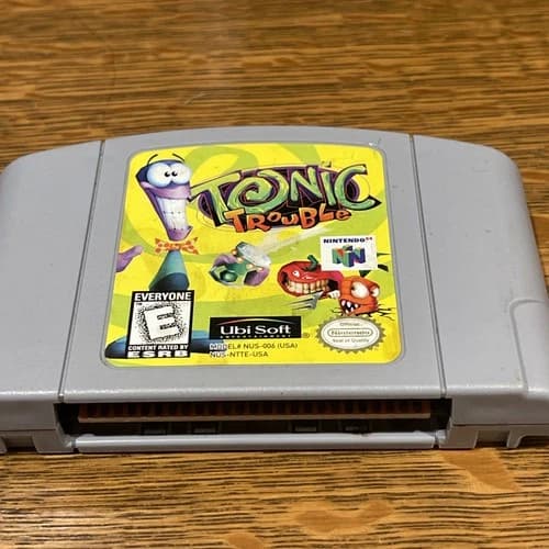 Tonic Trouble (Nintendo 64 N64, 1999) Cartridge Only