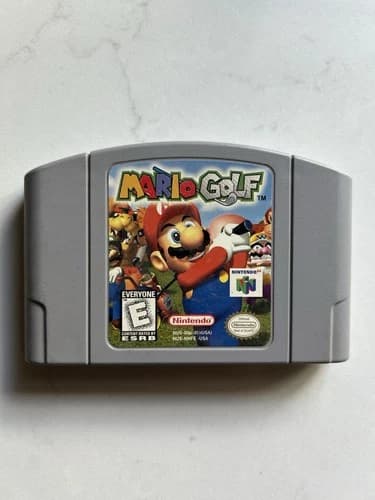 Mario Golf Nintendo 64 N64 Tested Authentic Cartridge