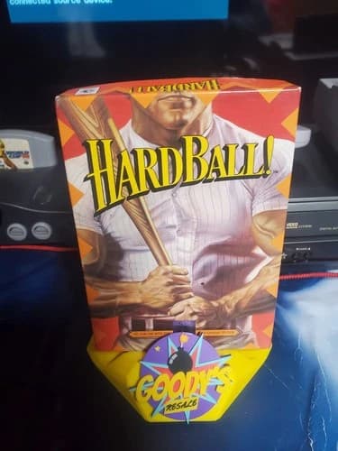 Hardball - Sega Genesis Complete In Box Tested And Works