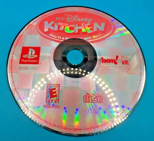 My Disney Kitchen (PS1) Used Tested Disc Only