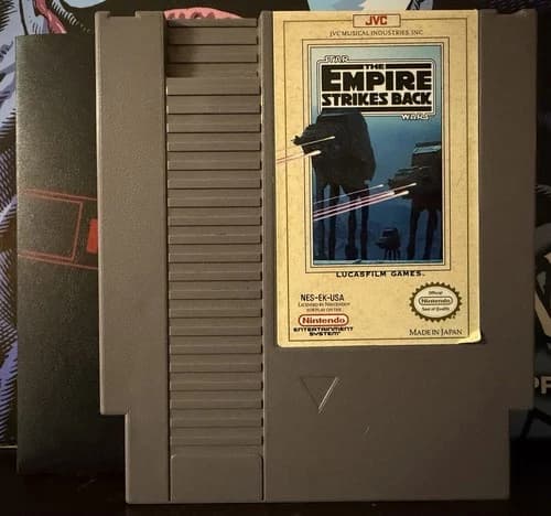 Star Wars: The Empire Strikes Back (Nintendo NES, 1992) Authentic Tested