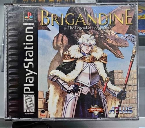 Brigandine The Legend of Forsena - PlayStation 1 [PS1] - Complete/CIB!