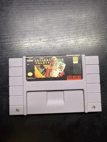 Super Caesar's Palace (Super Nintendo SNES) Free Shipping