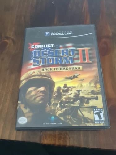 Conflict: Desert Storm II -- Back to Baghdad (Nintendo GameCube, 2004) Disc only