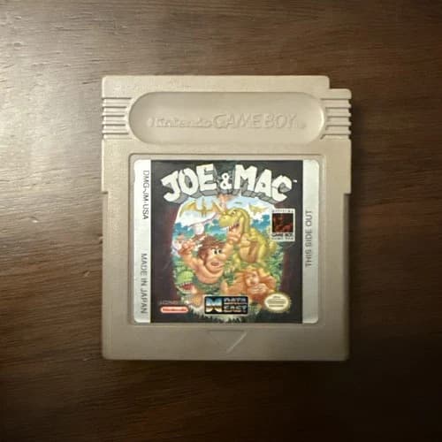 Joe & Mac (Nintendo Game Boy) Tested - Authentic