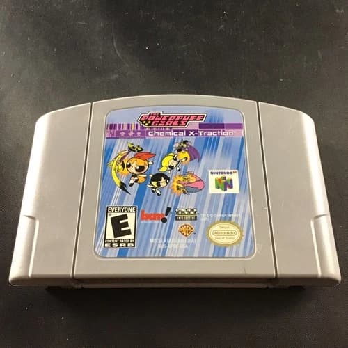 The Powerpuff Girls - Chemical X-Traction (Nintendo 64) Authentic TESTED N64