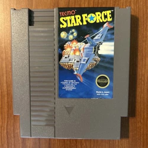 Star Force (Nintendo Entertainment System NES) Tested & Working Authentic