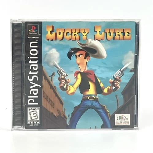Lucky Luke (Sony PlayStation 1, 1998), Complete, CIB, PS1 Tested
