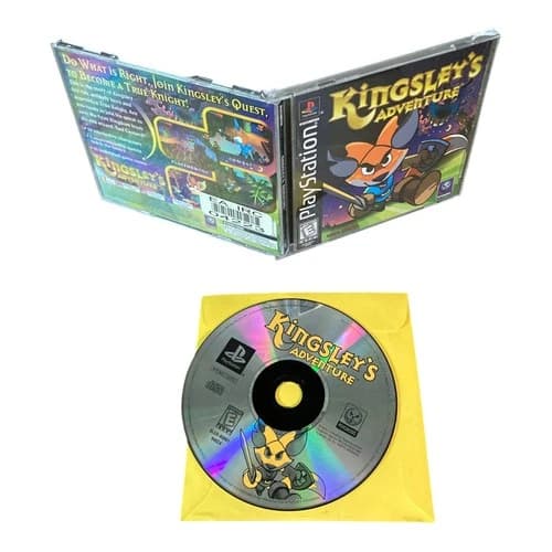 Sony PlayStation 1 PS1 CIB COMPLETE TESTED Kingsley's Adventure
