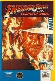 Indiana Jones and the Temple of Doom (NES, 1988) (Nintendo Variant) Complete