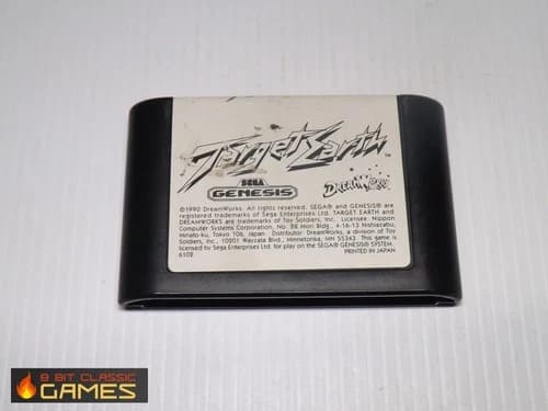 Target Earth GAME ONLY - Sega Genesis - FAST SHIPPING! - 128a