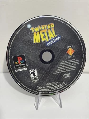 Twisted Metal: Small Brawl - Sony PlayStation 1, 2001 PS1 Disc Only - Tested