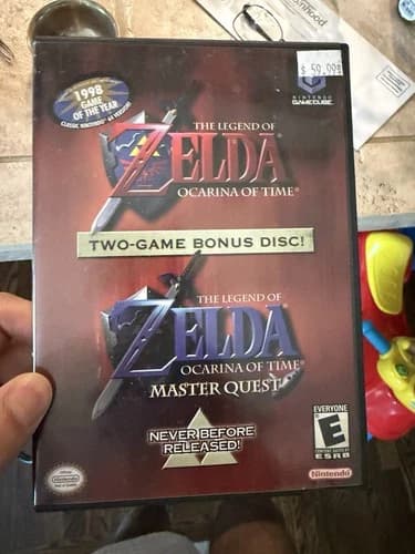 The Legend of Zelda: Ocarina of Time - Master Quest(Nintendo GameCube, 2003) CIB