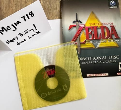 THE LEGEND OF ZELDA COLLECTOR'S EDITION - (Nintendo GameCube,2003) disc only