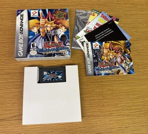 Yu-Gi-Oh Worldwide Edition Stairway to the Destined Duel GBA CIB - No cards