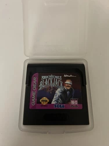 Poker Face Paul's Blackjack (Sega Game Gear, 1992)