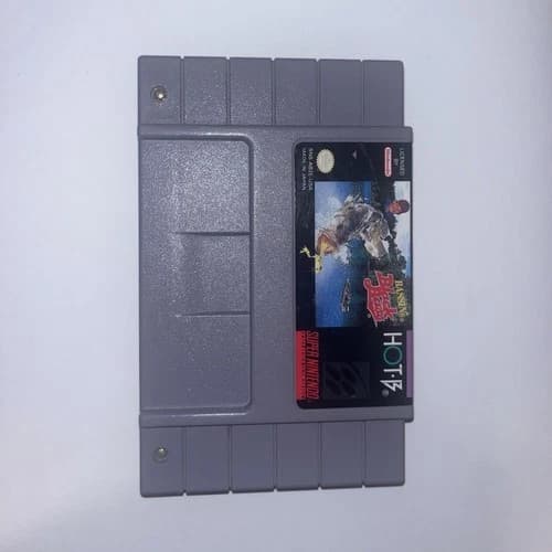 Bassin's Black Bass Super Nintendo **SNES** **TESTED**