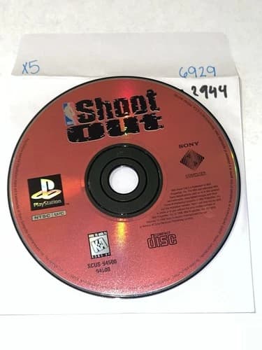 NBA ShootOut (Sony PlayStation 1, PS1) DISC ONLY | NO TRACKING |6929