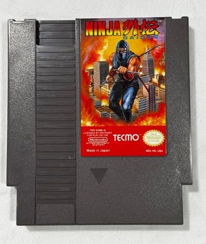 Ninja Gaiden (Nintendo Entertainment System, NES, 1989) Authentic Tested ⬅️🔥