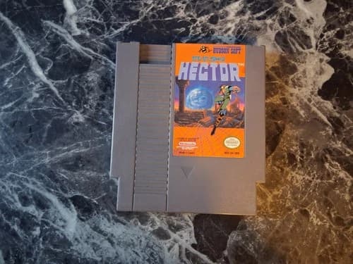 Starship Hector Nintendo NES Authentic Tested Contacts Cleaned