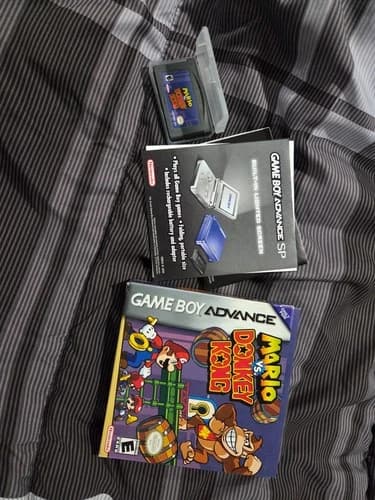 Mario vs Donkey Kong Nintendo Game Boy Advance GBA Complete in Box CIB