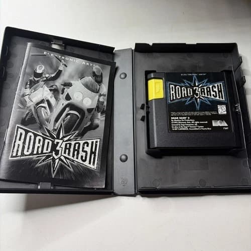 Road Rash 3 (Sega Genesis, 1995) CIB