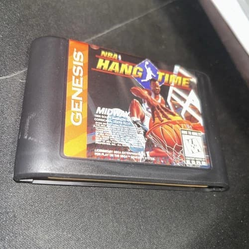 NBA Hang Time Sega Genesis Authentic