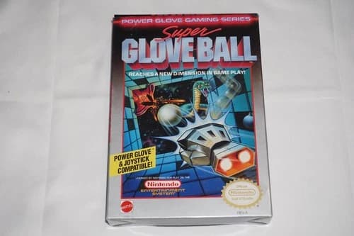 Super Glove Ball (Nintendo NES) Complete in Box CIB